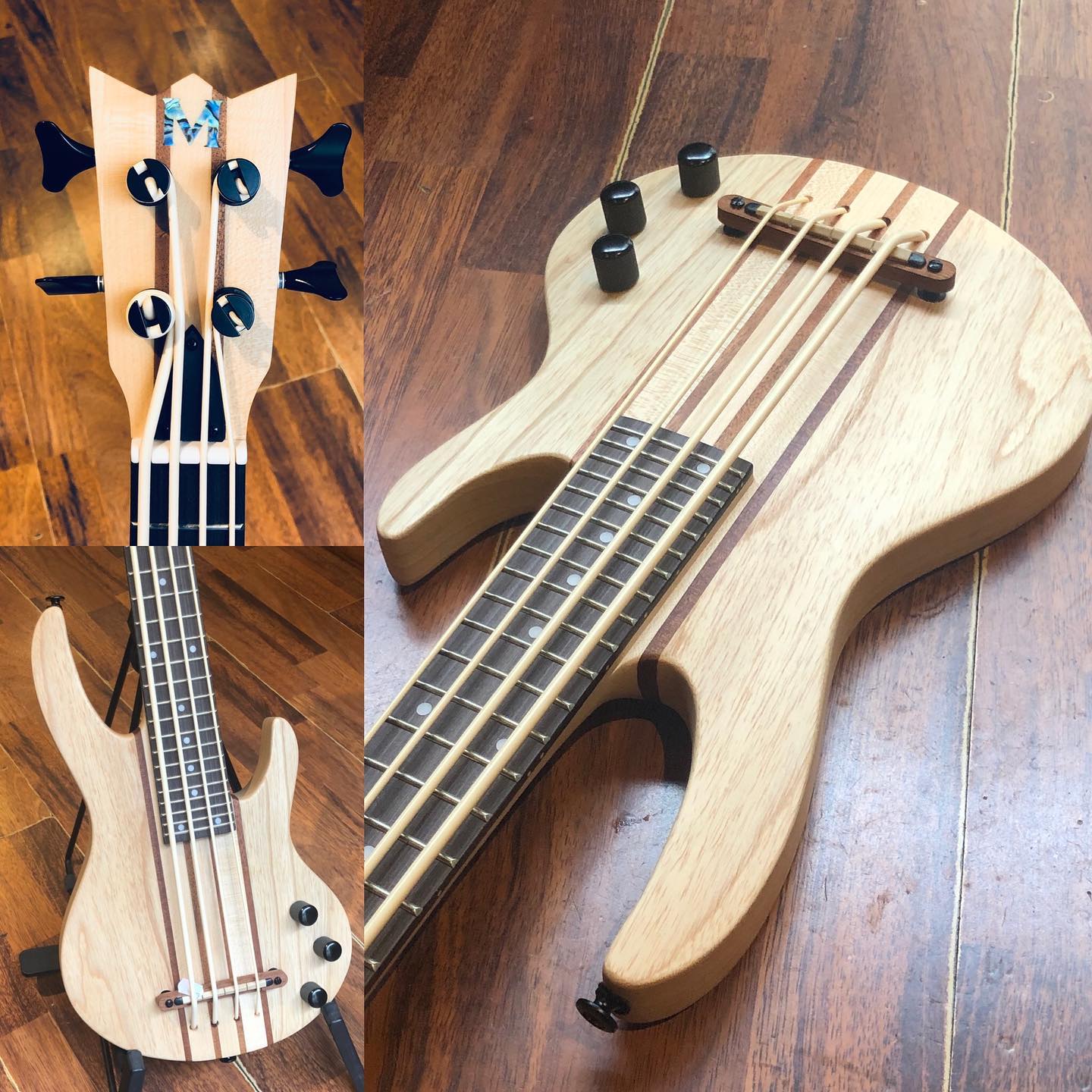 Mahalo - ukulélé bass MEB1-NA #ubass #ukulelebass #bassukulele #mahalobass #mahaloukulele #bass #basse #bassporn #bassgram #bassguitar #paris #pigalle