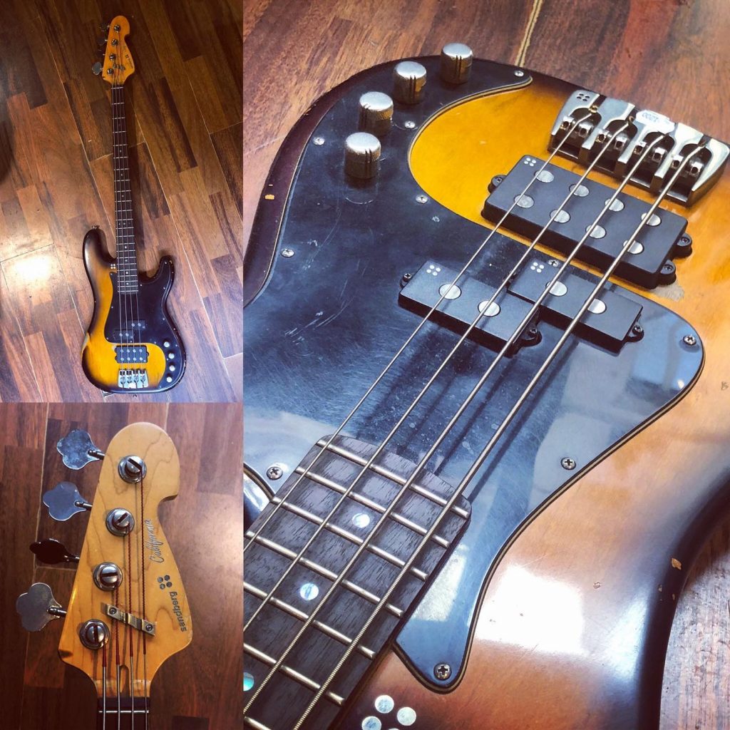 Sandberg California 4 VM Soft Aged Tobacco Sunburst. #sandbergbass #sandberg #bass #basse #bassporn #bassgram #electricbass @sandbergguitars