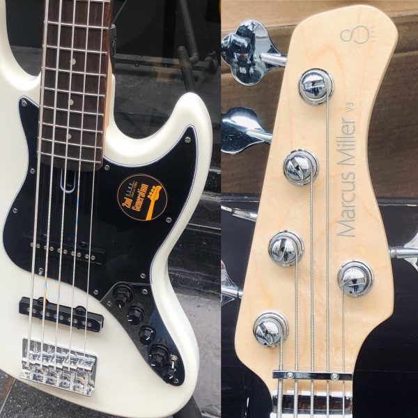 Bien ou bien ? La réponse est dans la question. Marcus Miller V3 gen 2.0 #siremarcusmiller #marcusmillerbass  #basse #bassiste #paris