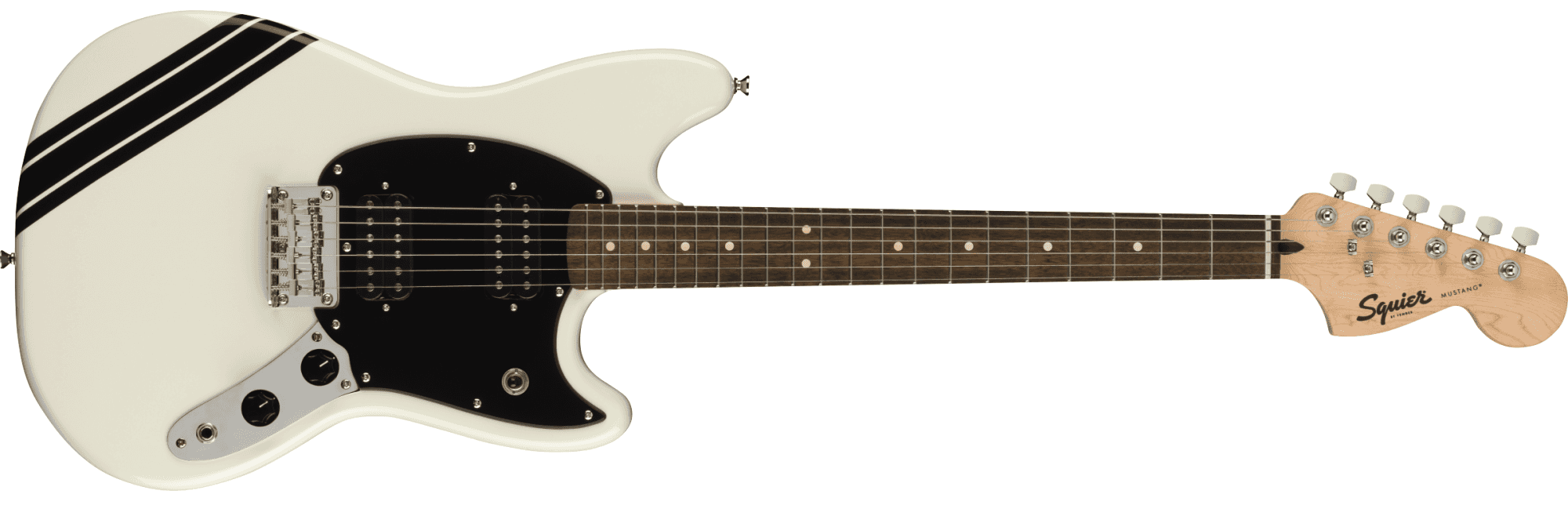 Squier Bullet Mustang Competition HH Aged White