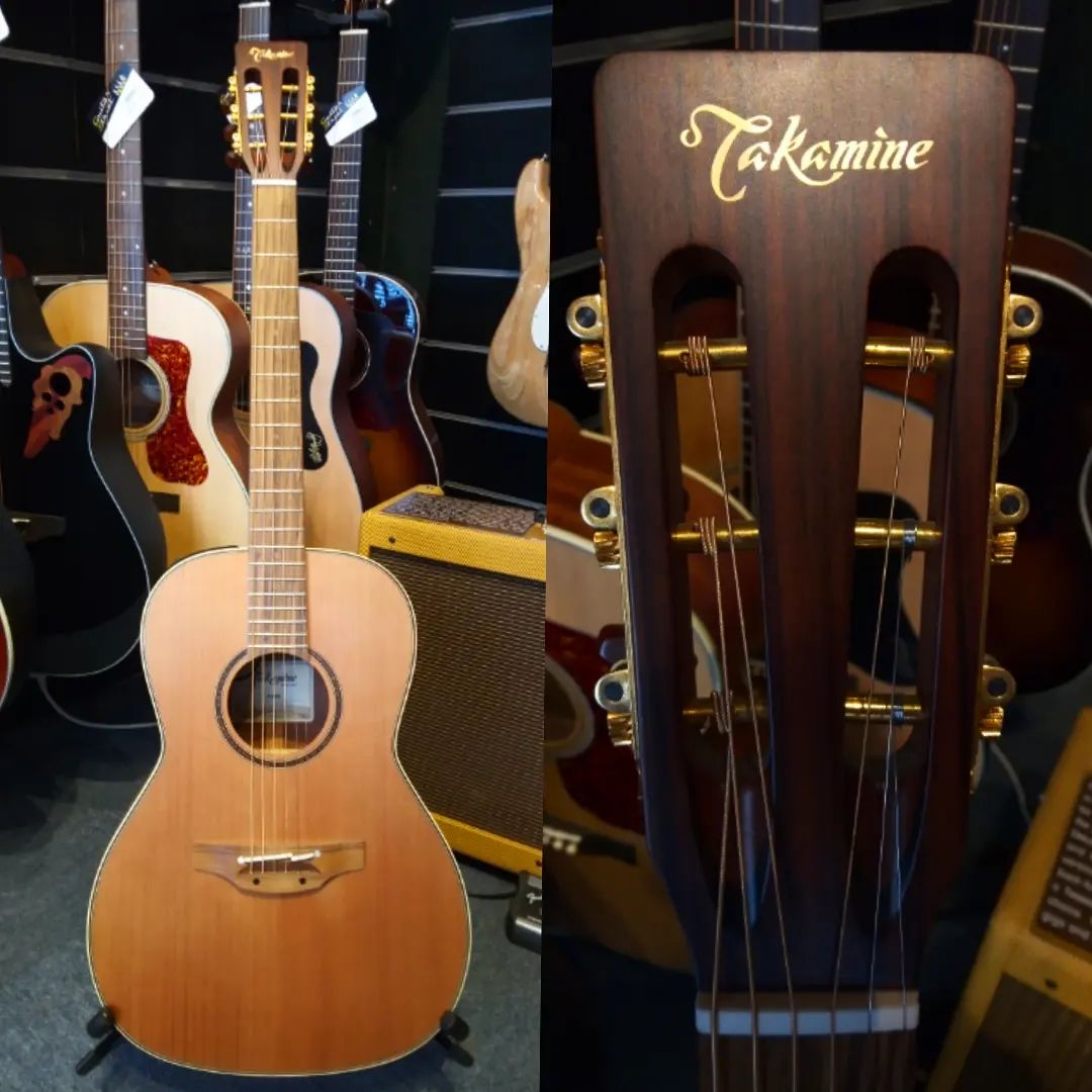 Made in Japan! Chauffez-vous les doigts pour une session finger style sur cette Takamine P3NY.#takamine #takamineguitars #takaminep3ny #guitareacoustique #acousticguitar