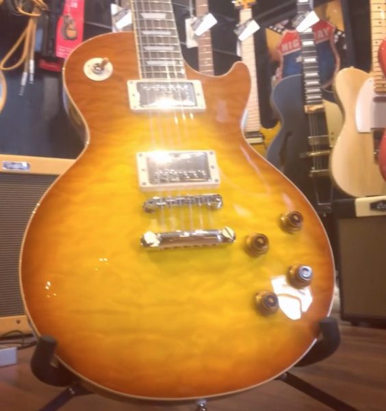 La classe à Dallas. Tokai LS 142 Quilted ViolonMade in Japan