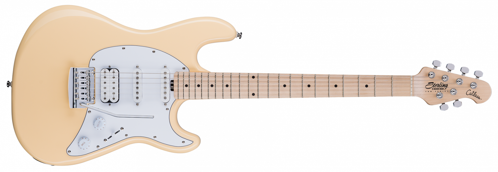 Sterling SUB Cutlass HSS Vintage Cream