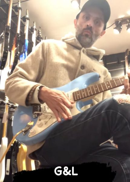 G&L 🇺🇸 Fullerton Deluxe Comanche – Himalayan Blue