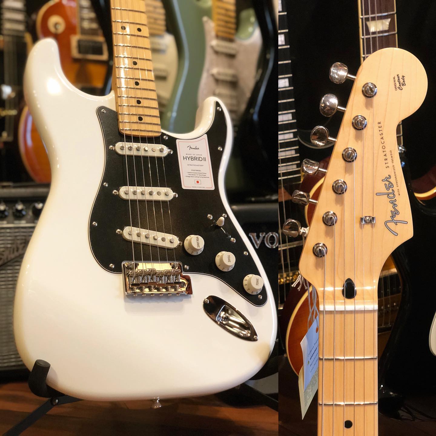 Fender - Hybrid II . Nouveau voicing de micro. Lutherie impeccable. Du pur Made in Japan.