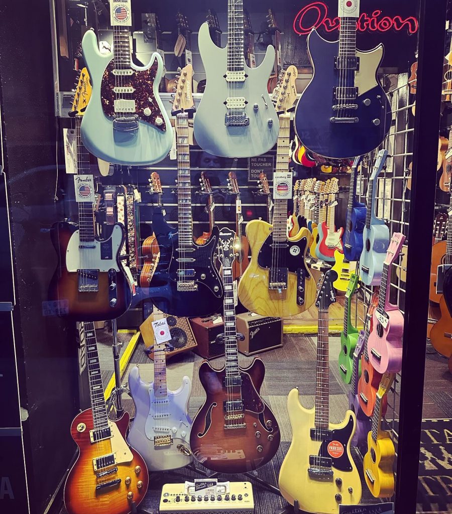La select’ électrique – Fender, Music Man, Sandberg, Ibanez, Tokai et Yamaha. A découvrir et essayer.