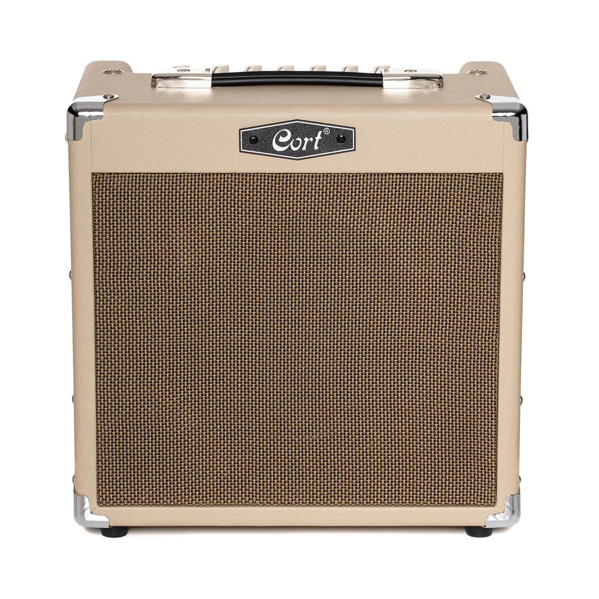 Cort Ampli Guitare CM15R White sand