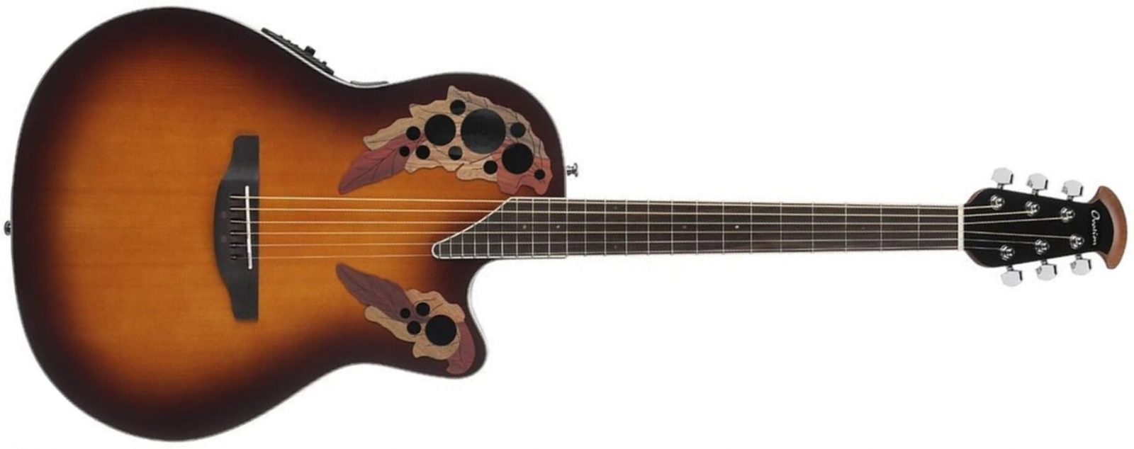 Ovation Celebrity Elite Plus Mid Cutaway Sunburst