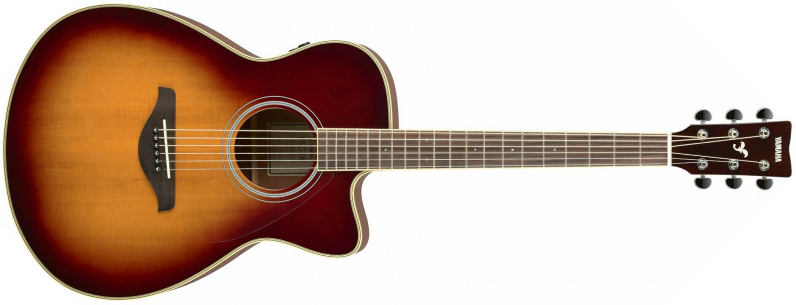 Yamaha FG TA TransAcoustic Brown Sunburst