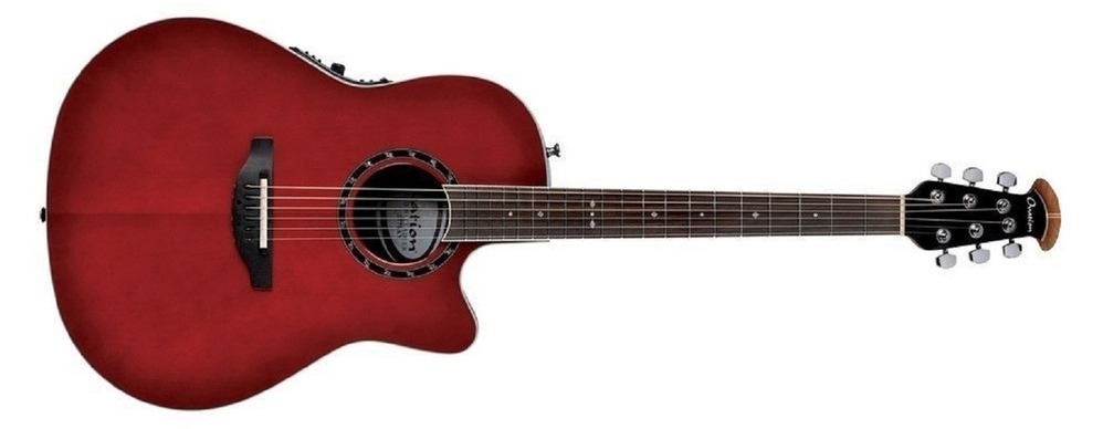 Ovation Standard Balladeer Deep Contour Cutaway Cherry Burst 2771AX-CCB-G