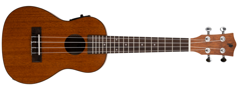 Prodipe Ukulele Concert Solid Mahogany Top EQ