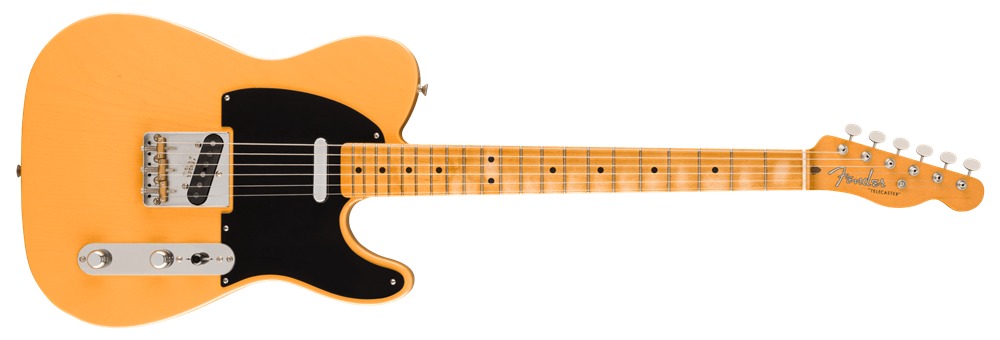 Fender 75TH Anniversary Telecaster 1951 Vintera Road Worn Butterscotch