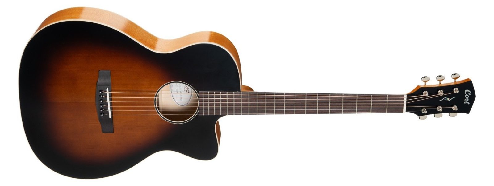 Cort Core OC Maple Brown Burst Semi Brillant