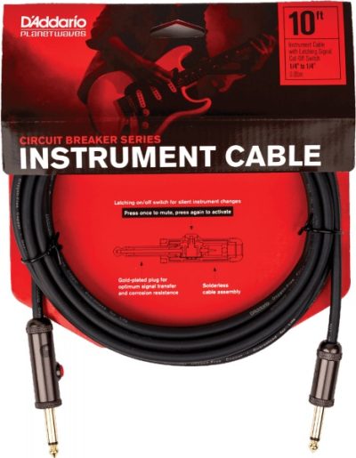 D'addario - Cable Circuit Breaker Droit/droit 3M