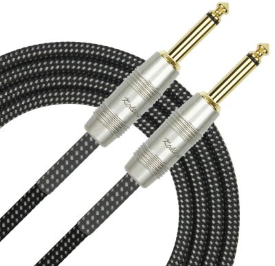 Kirlin IW241-6BK câble jack 6 m noir tressé