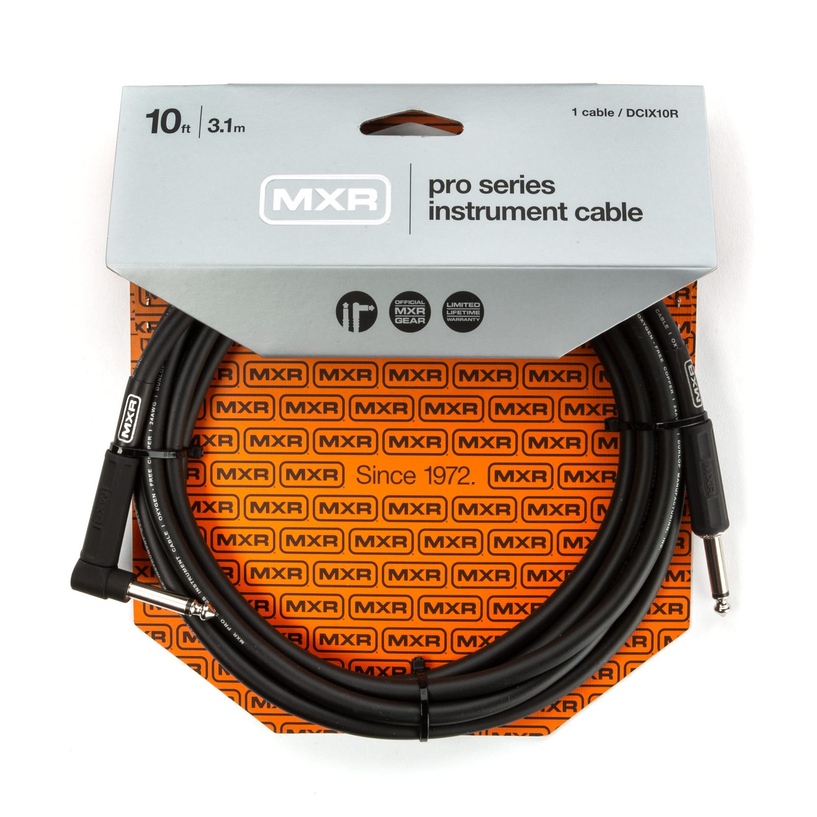 MXR Cable Pro Series Droit/coudé 3m