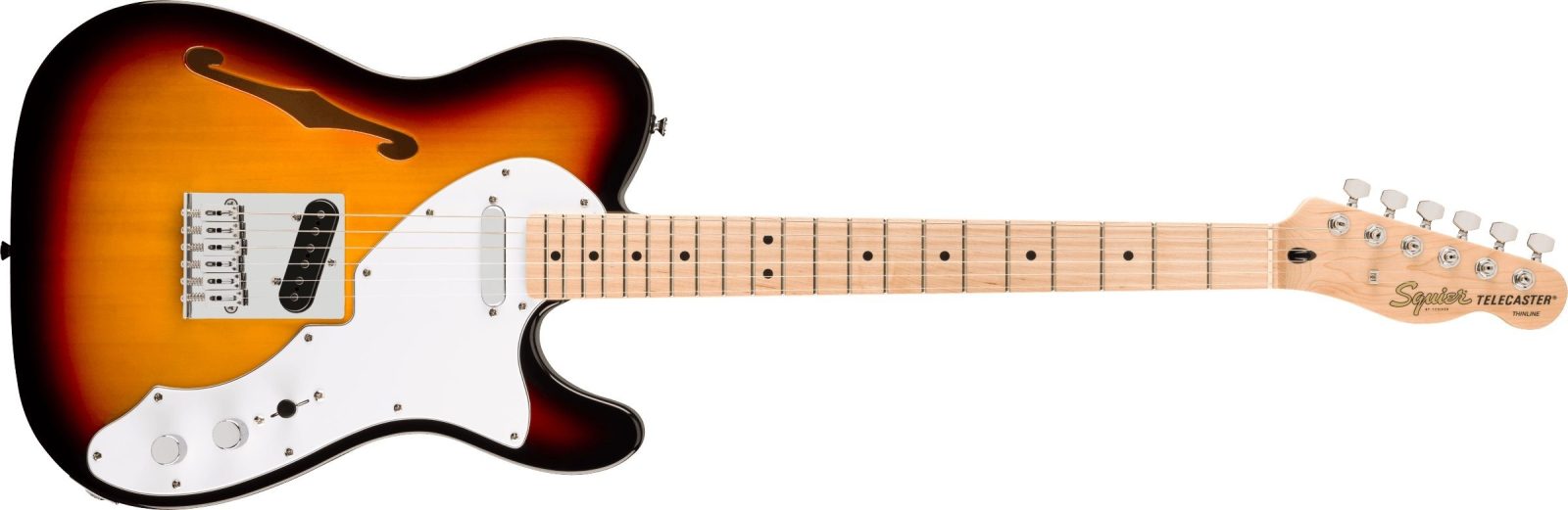 Squier Affinity Telecaster Thinline MN 3TS 3-Color Sunburst