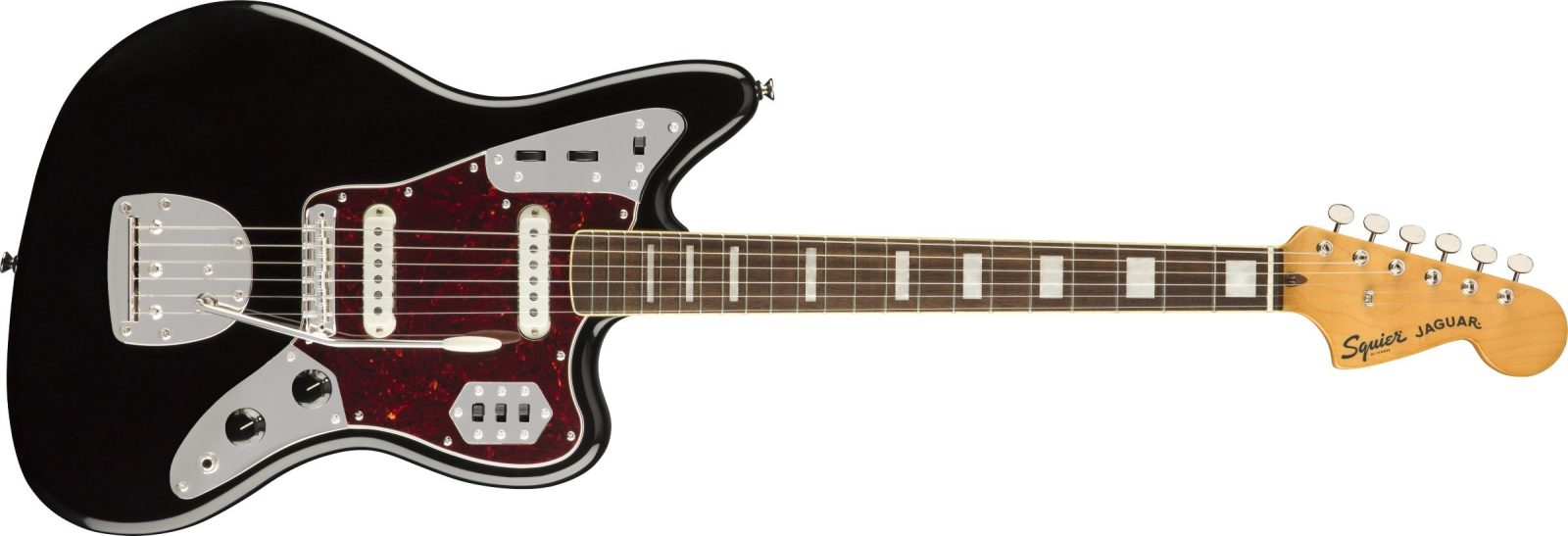 Squier Classic Vibe '70s Jaguar LRL BLK Black