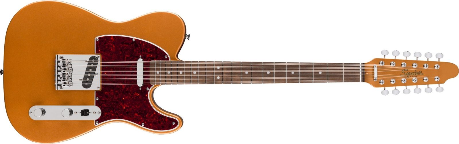 Squier Paranormal Troy Van Leeuwen Telecaster XII LRL COP Copper